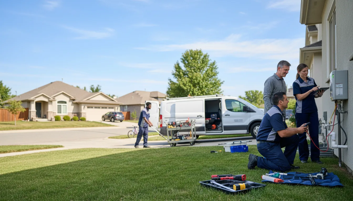Tankless water heater service in Gardendale, AL